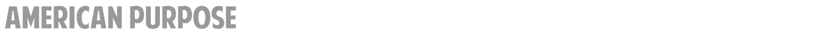 American Purpose font preview
